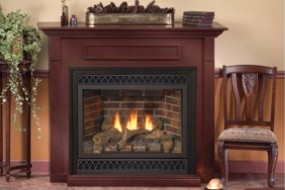 Gas Log Fireplace