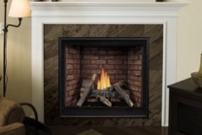 Gas Log Fireplace