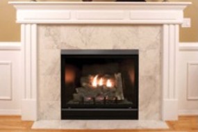 Gas Log Fireplace