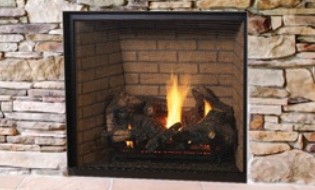 Direct Vent Gas Log Fireplace