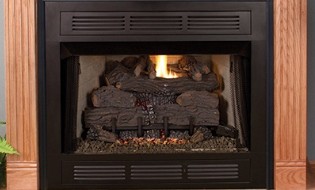 Vent Free Gas Log Fireplace