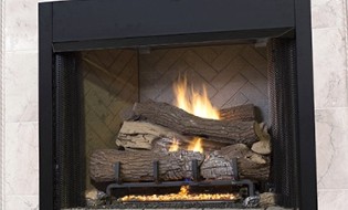 Vent Free Gas Log Fireplace